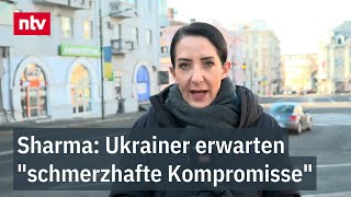 Sharma: Ukrainer erwarten schmerzhafte Kompromisse - Putin lehnt totale Waffenruhe ab