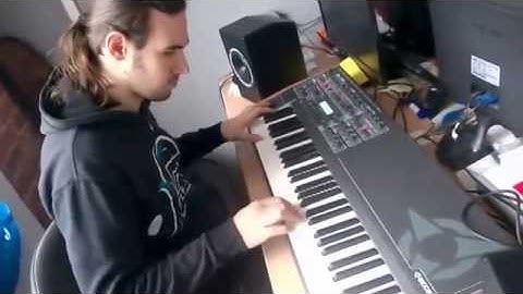 Access Virus Ti: playing "Terminator-2" theme