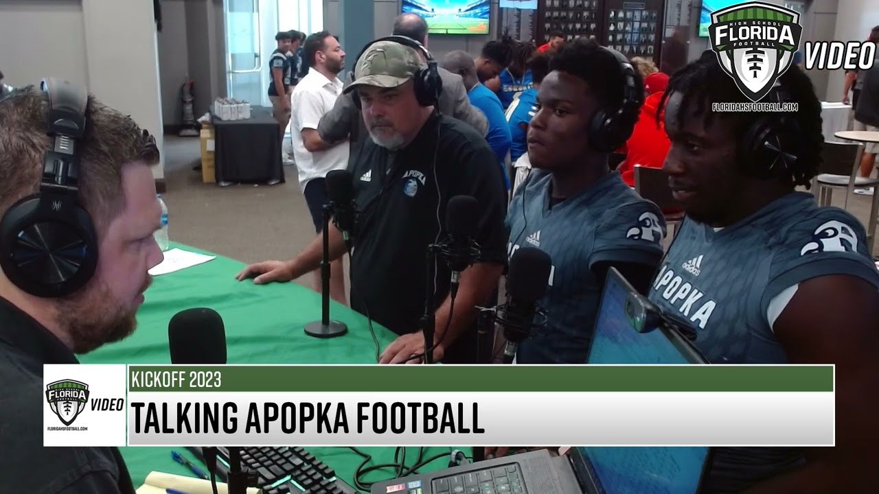 KICKOFF 2023: FloridaHSFootball.com talks Apopka Blue Darters Football