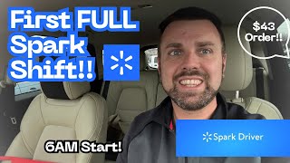 I Started Walmart Spark This Morning… Here's What I Made