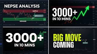 NEPSE ANALYSIS IN 10 MIN // BIG MOVE COMMING IN BREAKOUT IS NEAR