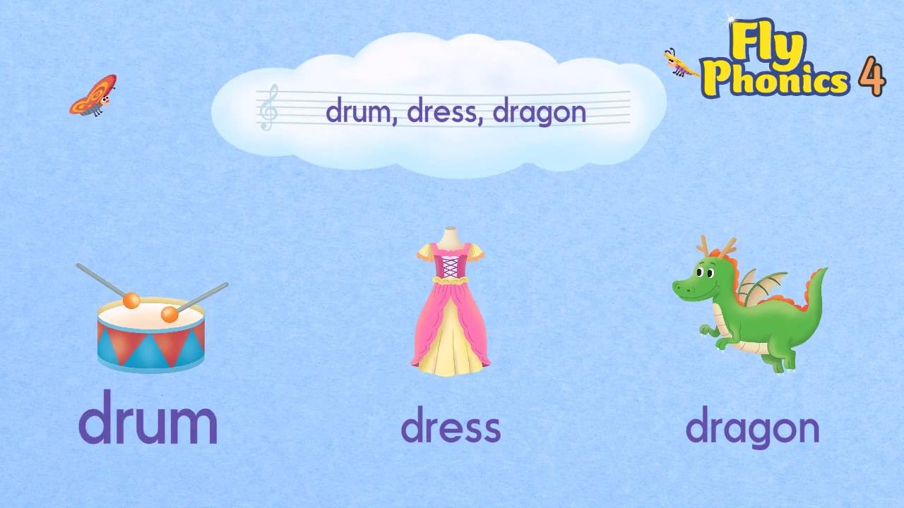 Fly Phonics 4 Unit 4 dr, gr, tr YouTube