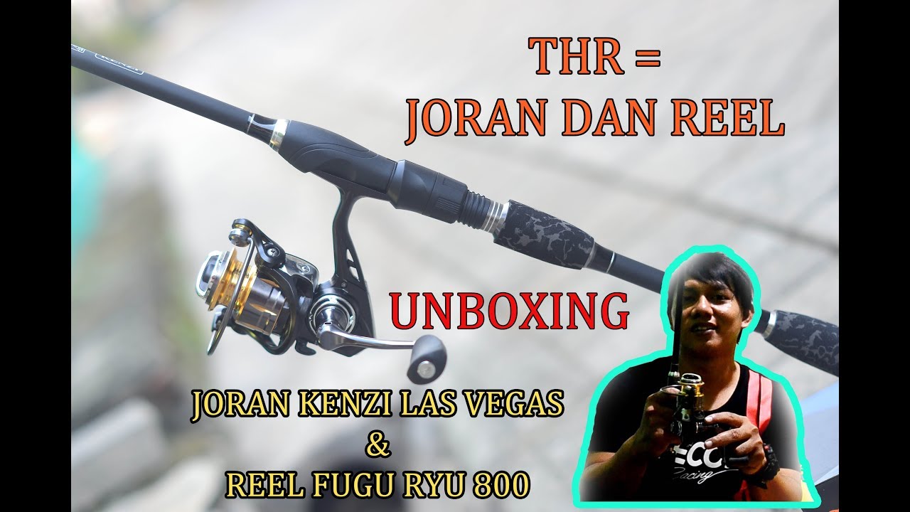 UNBOXING JORAN KENZI LAS VEGAS DAN REEL FUGU RYU YouTube