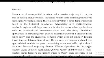 Mining Spatio Temporal Reachable Regions With Multiple Sources over Massive Trajectory Data