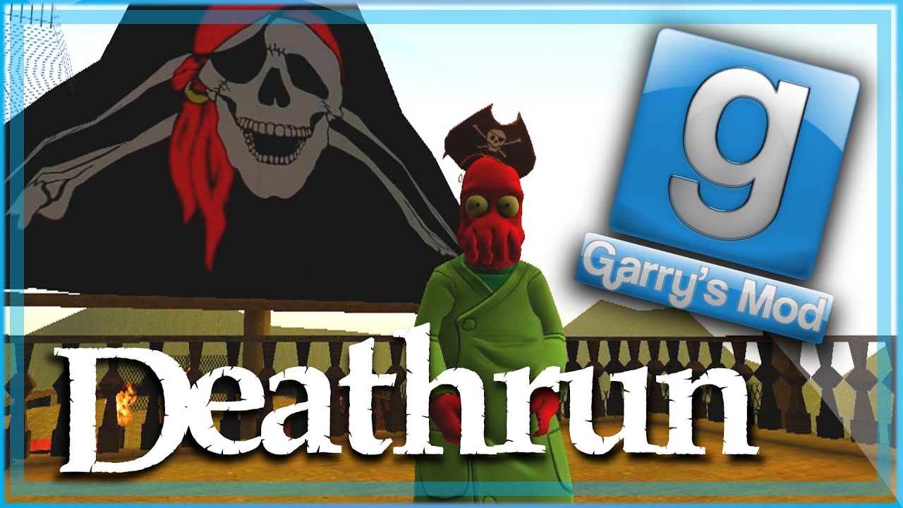 Gmod Deathrun Funny Moments Pirate Edition! Dingleberries, Fails, and Captain Jack Chicken!
