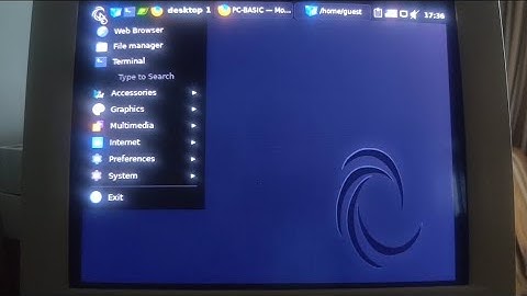 Porteus Linux on a 20 year old computer