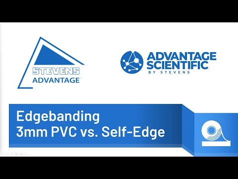 Edgebanding: 3mm PVC vs Self Edge - video from Stevens Industries