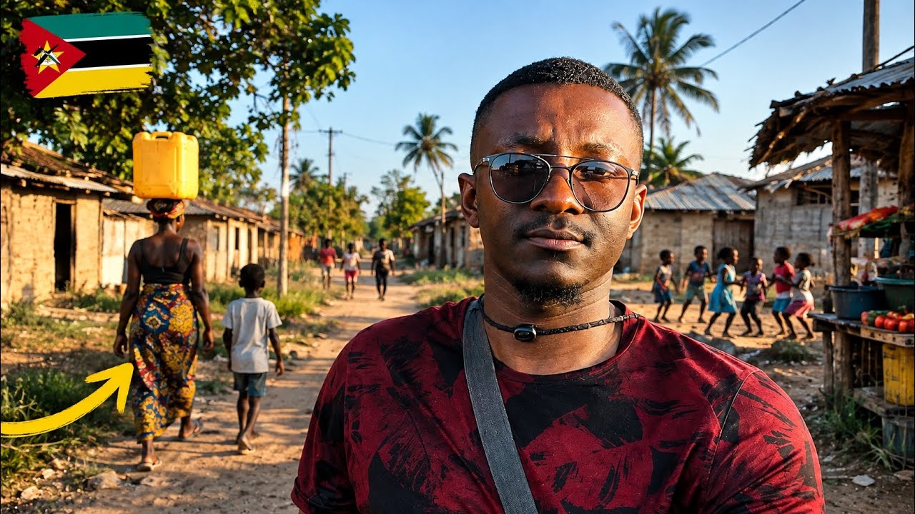 VOCÊ CONSEGUIRIA VIVER NESTE BAIRRO DE MOÇAMBIQUE?