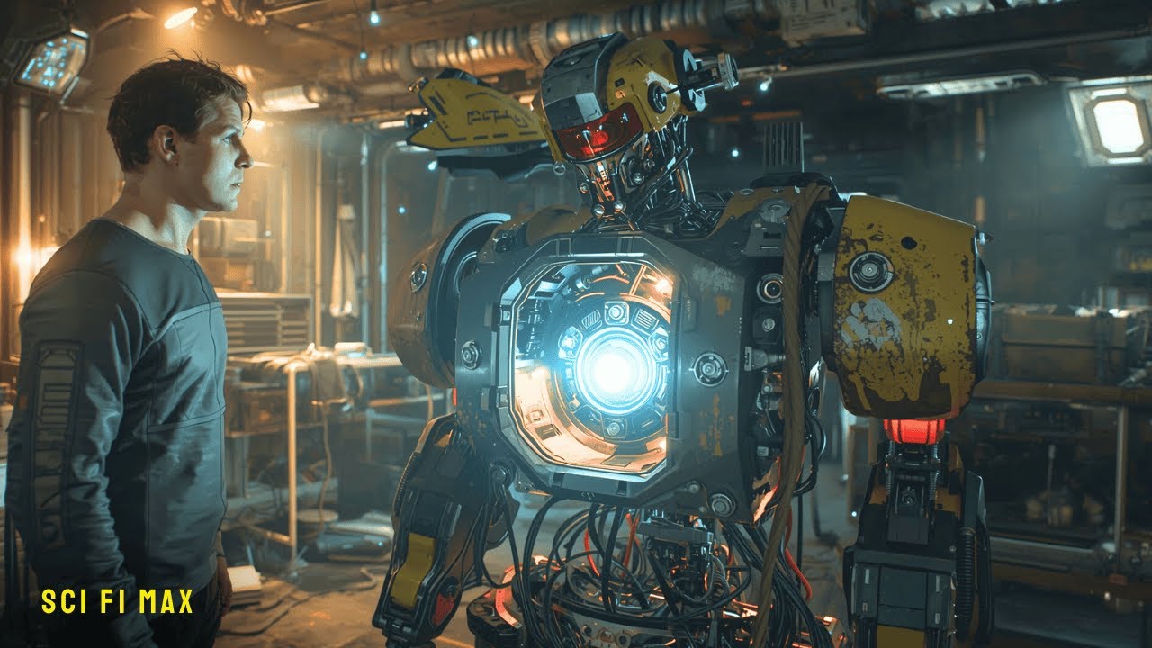 Ein Mann erbt ein altes Raumschiff und einen Roboter – bis der Roboter sein Inneres-Geheimnis zeigt!