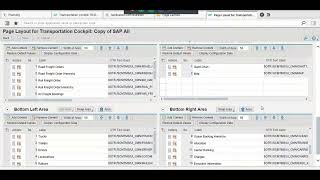 Celebrity SAP TM Freight Order Type Configuration | Page Layout for Planning Profile