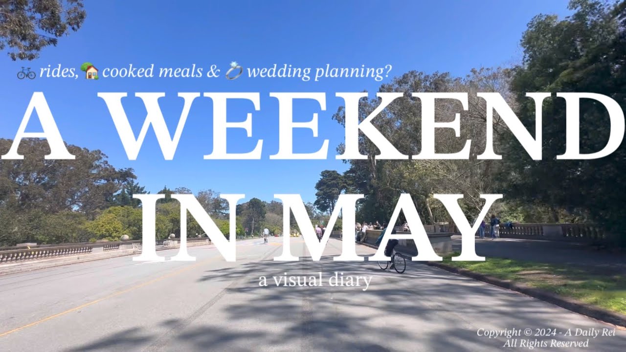 Weekend In May SF Weekend Vibes | A Weekend in May 🚲🐈🍛 | Vlog (subbed) - YouTube