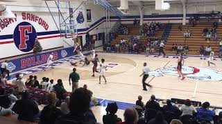 Pine Forest at Terry Sanford basketball highlights