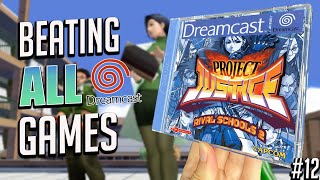 Beating ALL Dreamcast Games - Project Justice: Rival Schools 2 12/297