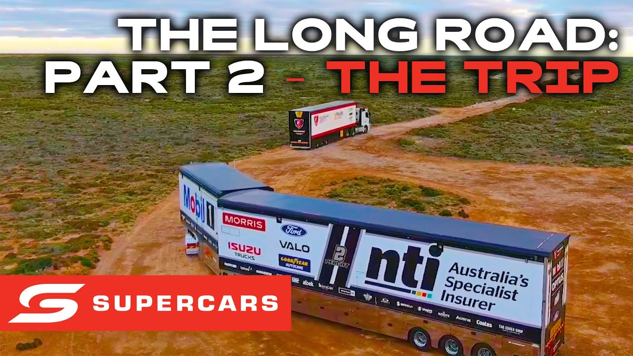 The 4000km road trip across Australia - nti's The Long Road | Supercars 2023