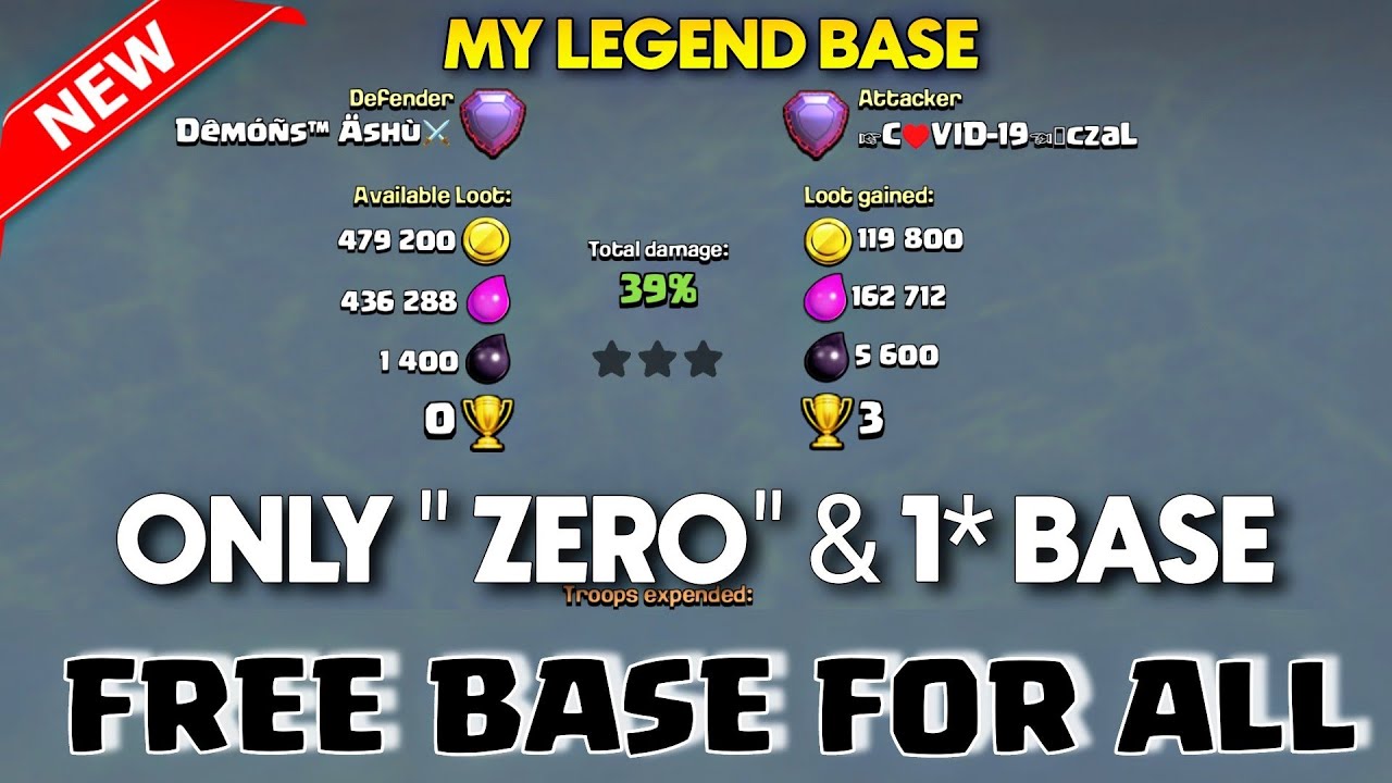 Only 0 zero / 1* MY LEGEND BASE LINK - YouTube