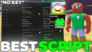 [🔰BEST] Slime RNG Script – *NO KEY* Get Max Luck, Autofarm Everything & More!