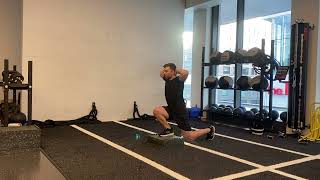 Prisoner Front Foot Elevated Split Squat Hold