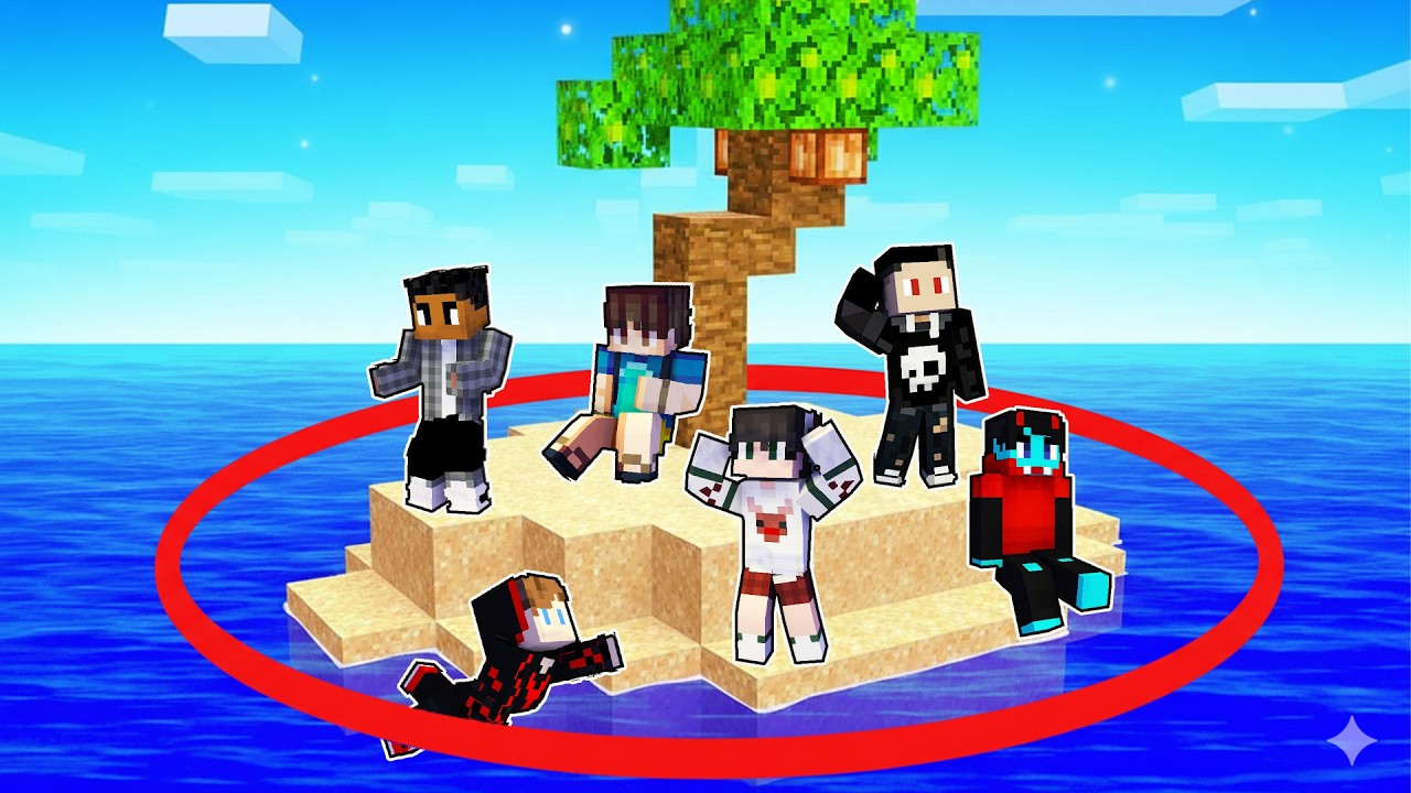 I Made a NEW ISLAND in Minecraft!