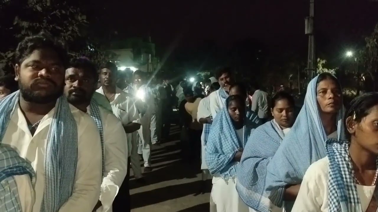 గుడివాడ RCM విచారణలోని మోపర్రు గ్రామంలో బహిరంగ సిలువ మార్గం