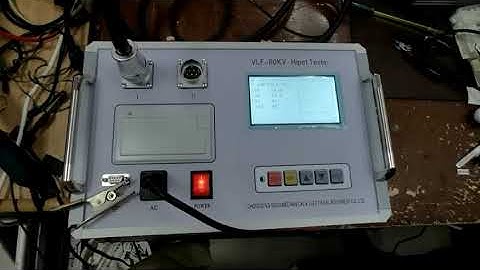 VLF- 80KV Hipot Tester