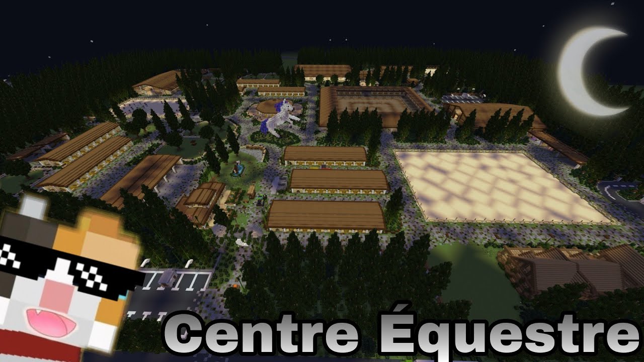 Visite de mon Centre équestre Minecraft Partie 2