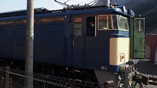 EF63碓氷峠鉄道文化村構内移動