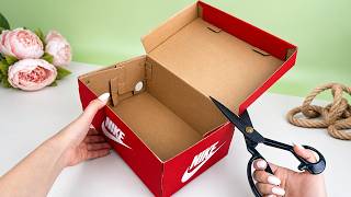 Don't Throw Away Shoe Boxes! Brilliant Ways to Reuse Them
