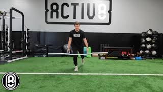 Activ8 | Open Trap Bar Reverse Lunge