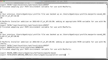 Virtual Machines - CDH5 - Setup Pre-requisites using parallel ssh