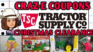 🎄TRACTOR SUPPLY CHRISTMAS CLEARANCE 2022🎁COUPONING FOR BEGINNERS☃️