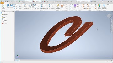 Inventor 2021 : 10 : 3D Sweep Tool