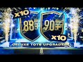 10 x 90+ MAJOR TOTS PLAYER PACKS & 10 x 88+ TOTS PLAYER PACKS!!! FIFA 21