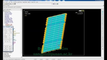 Calculation of ultimate strength of stiffened panel using the ANSYS (3 of 5)