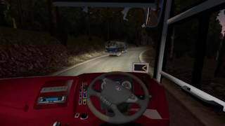 ETS2 Indonesia - Bus Zentrum Blong Di Lingkar Tengkorak Alas Roban Batang Ngeriii ! screenshot 5