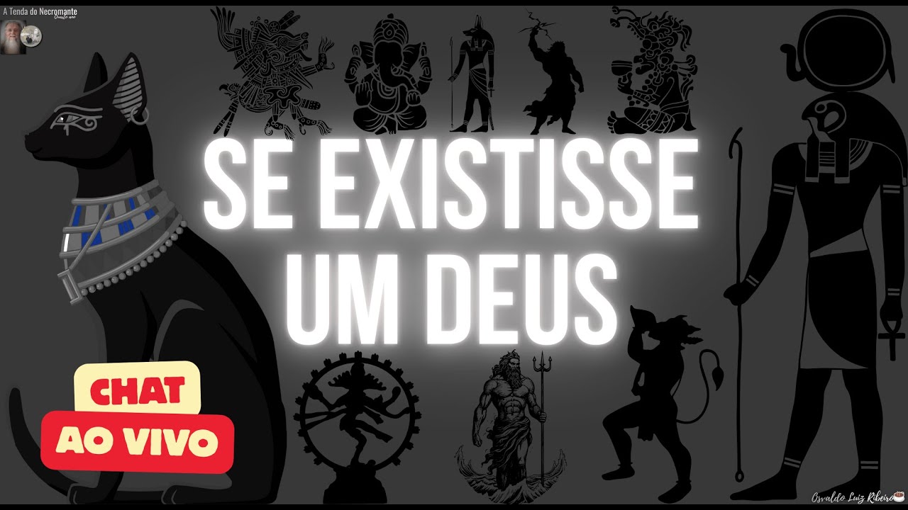 3627. Corte  da "Live 153. Se existisse um deus", de 28/05/2023. Chat ao vivo.