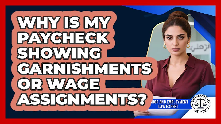 Why Is My Paycheck Showing Garnishments Or Wage Assignments? - Labor and Employment Law Expert