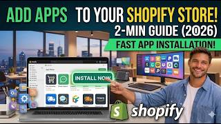 Add Apps to Shopify Store 2026  2 Min Guide