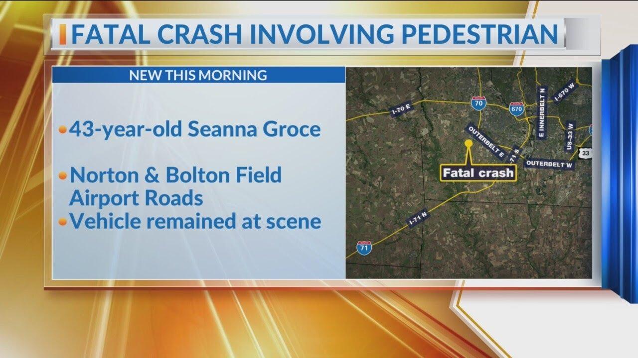 Woman, 43, dead after being hit by a pickup truck in southwest Columbus