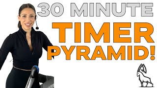 30-Minute Interval Pyramid Treadmill Workout (Follow Along)