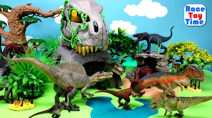 Fun Dinosaurs Toys For Kids - Let's Learn Dino Nam...