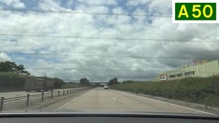 A50 - Blythe Bridge to Uttoxeter - Rear View