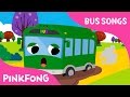 The Wheels on the Green Town Bus | Bus Songs | Car Songs | Pinkfong Songs for Children