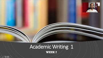 AW Week 7 Lecture Video