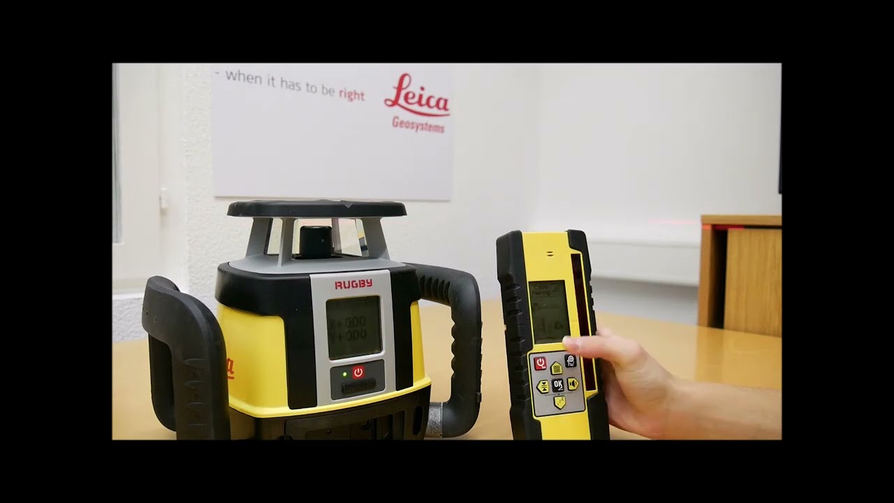 Wie verbinde ich meinen Leica Handempfänger Combo mit dem Leica Rugby Laser CLA-ctive?