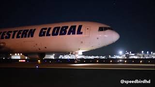 Western Global McDonnell Douglas MD-11(F) [N581JN] Landing in LAX