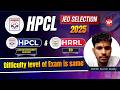 Difficulty level of HPCL JEO and HRRL E0 written is almost same | written, GT & Interview experience