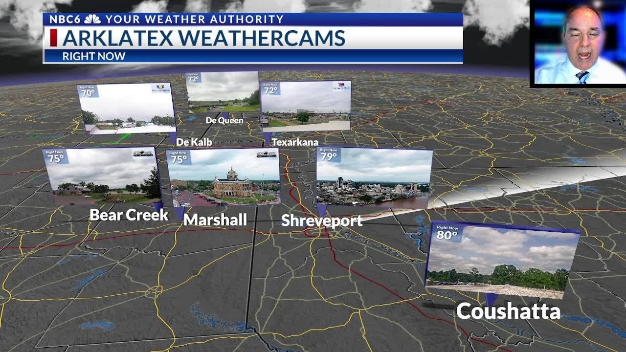 A little rain Tuesday & possible SEVERE storms Thursday - YouTube