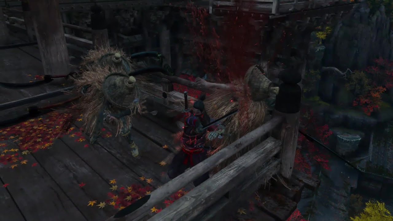 Sekiro vs Straw hat Monks YouTube