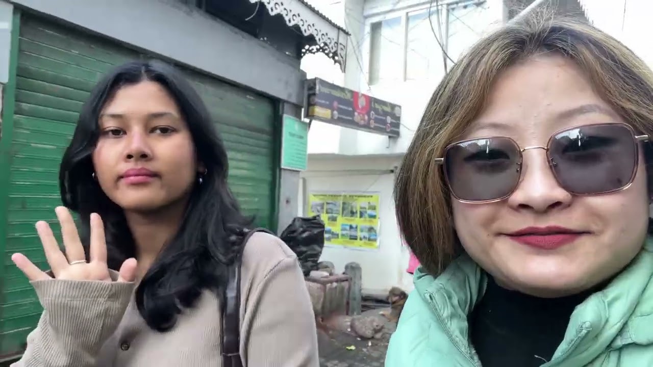 Heading towards Darjeeling for a Christmas Eve program. 