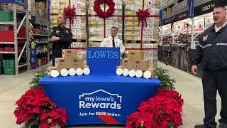 Operation Save-A-Life Receives Historic Donation from Lowe’s